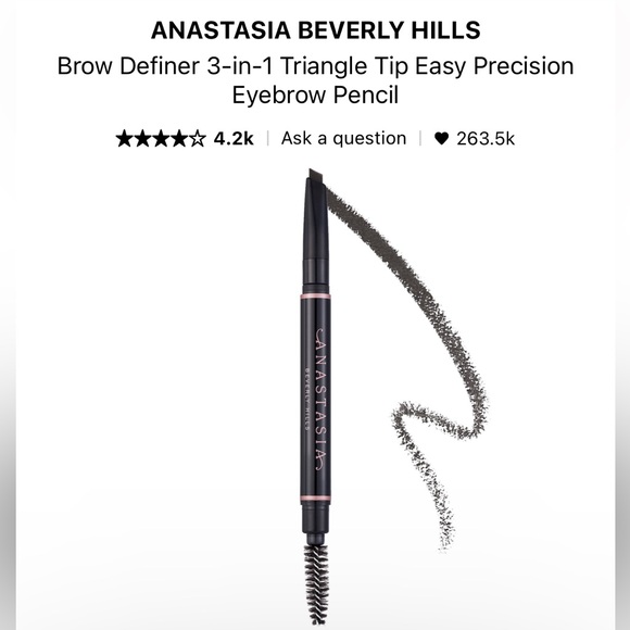 ANASTASIA BEVERLY HILLS brow definer pencil - Picture 3 of 3